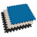 Мат-пазл  Hop-Sport HS-A010PM EVA 1cm 9 частей black-white-blue - фото №4